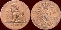 5 Centimes BELGIUM - KINGDOM - LEOPOLD I, 1831-1865 - -