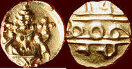INDIA - MYSORE - RAJA WODEYAR I, - AV Fanam (1/10 Pagoda) n.d. -
