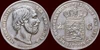 Koninkrijk der Nederlanden 2 ½ Gulden NEDERLAND (NETHERLANDS, KINGDOM) - WILLEM III, 1849-1890 - -
