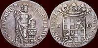 Utrecht driegulden NOORDELIJKE NEDERLANDEN (NETHERLANDS) - REPUBLIEK, 1581-1795 - UTRECHT - Provinciale 1681, Utrecht -