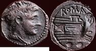 AE Sextans ROMAN REPUBLIC - ANONYMOUS - uncertain mint, circa 211-206 BC -