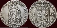 Holland Gulden NOORDELIJKE NEDERLANDEN (NETHERLANDS) - REPUBLIEK, 1581-1795 - HOLLAND - 1794, Dordrecht -