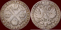 1/2 Kronentaler HABSBURG EMPIRE / RDR - AUSTRIAN NETHERLANDS - BRABANT - MARIA THERESIA, 1740-1780 - 1771, Brussel -