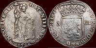 Gelderland Driegulden NOORDELIJKE NEDERLANDEN (NETHERLANDS) - REPUBLIEK, 1581-1795 - GELDERLAND - 1694, Harderwijk -