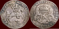 Utrecht Zilveren rijder NOORDELIJKE NEDERLANDEN (NETHERLANDS) - REPUBLIEK, 1581-1795 - UTRECHT - 1672, Utrecht -