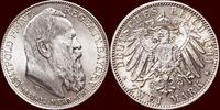 2 Mark GERMANY - BAYERN, KÖNIGREICH - LUITPOLD, PRINZREGENT, 1886-1912 - 1911 D, München -