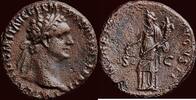 AE As (92-94) Roman Empire DOMITIANUS (DOMITIAN), 81-96 -  Rome vf-