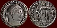 Follis (313-315) Roman Empire CONSTANTINE I THE GREAT, 307-337 - BI  Kyzikus ss  /  vz à vz-
