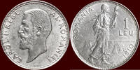 1 Leu ROMANIA, KINGDOM - CAROL I, 1866-1914 - -