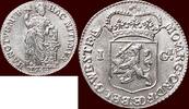 West-Friesland Gulden NOORDELIJKE NEDERLANDEN (NETHERLANDS) - REPUBLIEK, 1581-1795 - WEST-FRIESLAND - 1763, Enkhuizen -