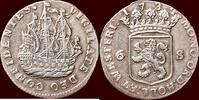 Holland Scheepjesschelling NOORDELIJKE NEDERLANDEN (NETHERLANDS) - REPUBLIEK, 1581-1795 - HOLLAND - 1734/3, Dordrecht -
