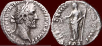 AR Denarius (150-151) Roman Empire ANTONINUS PIUS, 138-161 -  Rome vf-