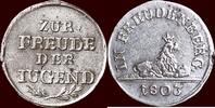Groschen 1803  GERMANY - LÖWENSTEIN-WERTHEIM-VIRNEBURG - JOHANN KARL LUDWIG & FRIEDRICH KARL GOTTLOB, 1796-1806 - Medallic xf-