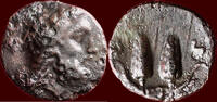 AE 300-250 BC v. Chr.  LUCANIA, METAPONTION (METAPONTUM) - AE 14, 300-250 BC f / ss