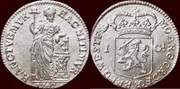 West-Friesland Gulden NOORDELIJKE NEDERLANDEN (NETHERLANDS) - REPUBLIEK, 1581-1795 - WEST-FRIESLAND - 1762/1, Enkhuizen -