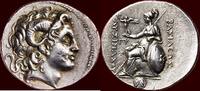  KINGDOM OF THRACE - LYSIMACHOS, 305-281 BC - TROAS -  probably Alexandria Troas, circa 297-282 BC AR Tetradrachm 297-282 BC v. Chr. vz