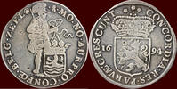 Zeeland Zilveren dukaat NOORDELIJKE NEDERLANDEN (NETHERLANDS) - REPUBLIEK, 1581-1795 - ZEELAND - 1694, Middelburg -