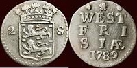 West-Friesland Dubbele wapenstuiver NOORDELIJKE NEDERLANDEN (NETHERLANDS) - REPUBLIEK, 1581-1795 - WEST-FRIESLAND - 1789/88, Hoorn -
