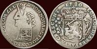 Zeeland Zilveren dukaat NOORDELIJKE NEDERLANDEN (NETHERLANDS) - REPUBLIEK, 1581-1795 - ZEELAND - 1/4 1780, Middelburg -