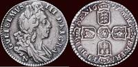 Sixpence ENGLAND, KINGDOM - WILLIAM III, 1694-1702 - 1697, Norwich -