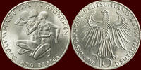  10 Mark 1972 J GERMANY - BRD -  1972 J, Hamburg “OLYMPIADE MÜNCHEN 1972... 10,50 EUR  zzgl. 9,50 EUR Versand