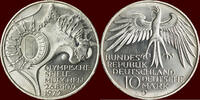  10 Mark 1972 D GERMANY - BRD -  1972 D, München “OLYMPIADE MÜNCHEN 1972... 10,50 EUR  zzgl. 9,50 EUR Versand