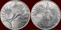  10 Mark 1972 G GERMANY - BRD -  1972 G, Karlsruhe “OLYMPIADE MÜNCHEN 19... 10,50 EUR  zzgl. 9,50 EUR Versand