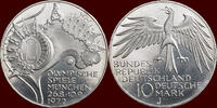  10 Mark 1972 J GERMANY - BRD -  1972 J, Hamburg “OLYMPIADE MÜNCHEN 1972... 10,50 EUR  zzgl. 9,50 EUR Versand