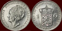 Koninkrijk der Nederlanden 1 Gulden NEDERLAND (NETHERLANDS, KINGDOM) - WILHELMINA, 1890-1948 - -