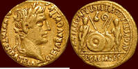 Roman Empire AV Aureus AUGUSTUS, 27 BC-14 AD - Lugdunum -