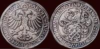 1540 GERMANY - ÖTTINGEN,GRAFSCHAFT - KARL WOLFGANG, LUDWIG XV & MARTIN, 1534-1546 - Reichsguldiner s