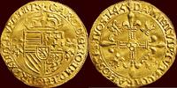 Gouden zonnekroon ZUIDELIJKE NEDERLANDEN (SOUTHERN NETHERLANDS) - BRABANT - KAREL V, 1506-1555 -  15