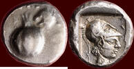 AR Stater PAMPHYLIA, SIDE - circa 460-430 BC -