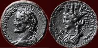 Roman Empire  ANTONINUS PIUS, 138-161 - SYRIA, SELEUKIS AND PIERIA - AE 25, jr.188 (= 140-141 AD), L