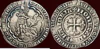 groot ZUIDELIJKE NEDERLANDEN (SOUTHERN NETHERLANDS) - GRAAFSCHAP VLAANDEREN - LODEWIJK II VAN MALE, 1346-1384 - Zilveren leeuw van twe -