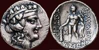 AR Tetradrachm TRACIAN ISLANDS, THASOS - circa 148-110 BC -