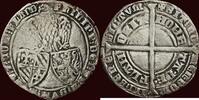 Dubbele groot ZUIDELIJKE NEDERLANDEN (SOUTHERN NETHERLANDS) - GRAAFSCHAP VLAANDEREN - PHILIPS DE STOUTE, 1384-1404 - jangelaar of voetdrager -