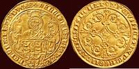 ZUIDELIJKE NEDERLANDEN (SOUTHERN NETHERLANDS) - HERTOGDOM BRABANT - JOHANNA EN WENCESLAUS, 1355-1383 - Gouden Pieter z.j. , Leuv -
