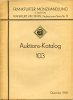 Frankfurter Münzhandlung E. Button Auktions-Katalog 103 Frankfurter Münzhandlung E. Button, Auktions-Katalog 103, Dezember 1960 -
