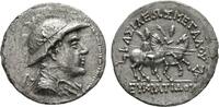 Baktrien Tetradrachme Eukratides I. (170-145 v.Chr.)