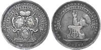 Speyer Silbermedaille auf die Huldigung der Stadt Bruchsal