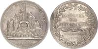 NAPOLEON UND SEINE ZEIT Silbermedaille Denkmal für die Gefallenen in der Seeschlacht von Kopenhagen