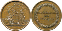 Frankreich / Französiche Revolution Bronzemedaille Confédération des Français zu Paris am 14. Juli 1790