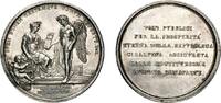 NAPOLEON UND SEINE ZEIT Silbermedaille Umwandlung der Cisalpinischen in die Italische Republik