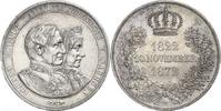 Sachsen Doppeltaler Johann (1854-1873) / Gold. Hochzeit