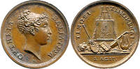 NAPOLEON UND SEINE ZEIT Bronze-Miniaturmedaille Hortense, Königin von Holland -