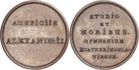 Russland Preismedaille d. Gymnasiums Ecaterinoslav Bronzemedaille o.J. vz