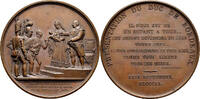 Frankreich Bronzemedaille Geburt Henri V., Sohn des Herzogs v. Berry -