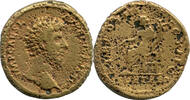 Römisches Kaiserreich Lucius Verus (161-169 n. Chr.) Sesterz 161-169 ss-, scharf gereinigt, narbig