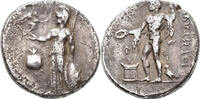 Pamphylien / Side Stater Granatapfel u. Apollon -